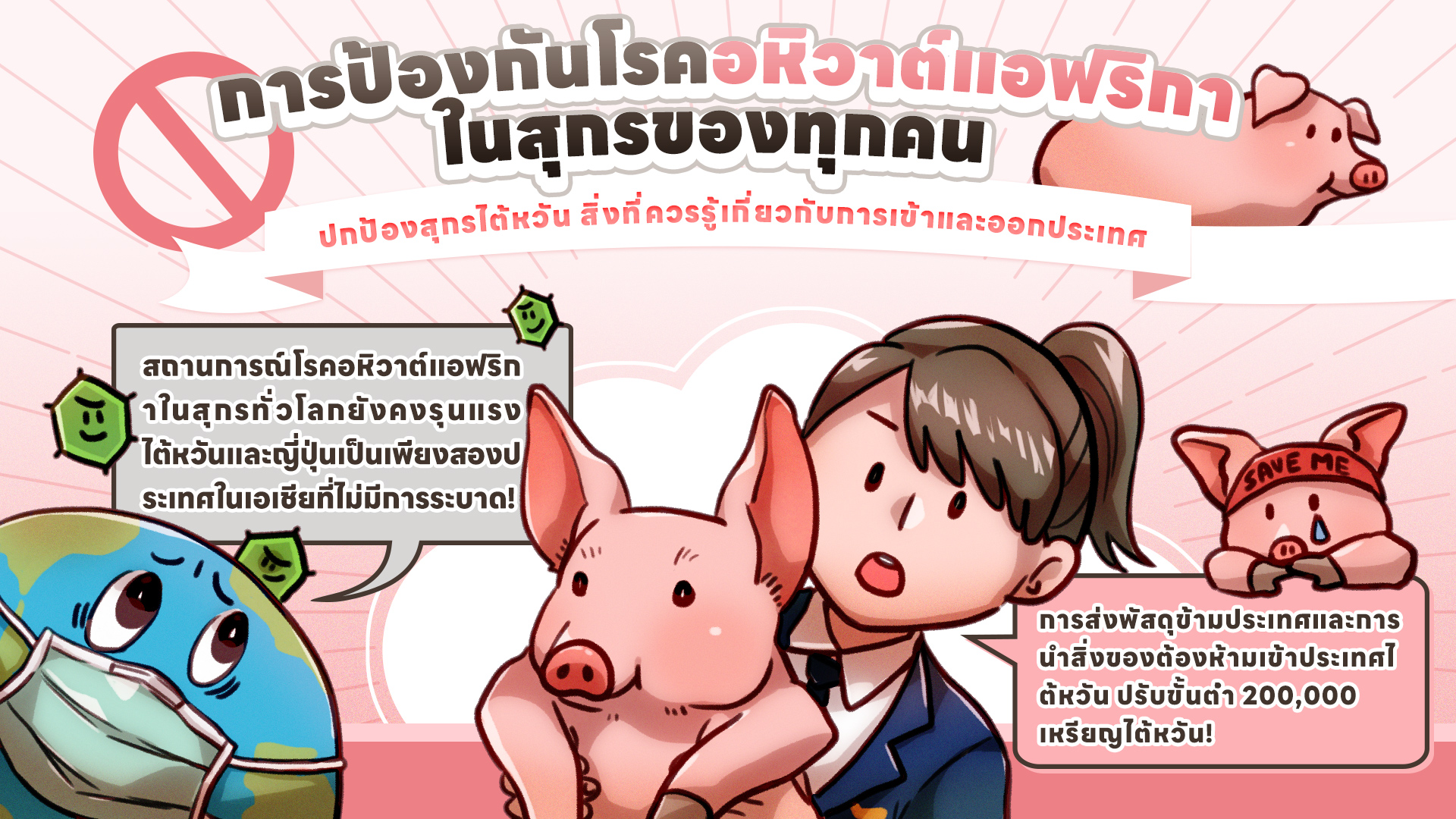 การป้องกันโรคอหิวาต์แอฟริกาในสุกรของทุกคน  