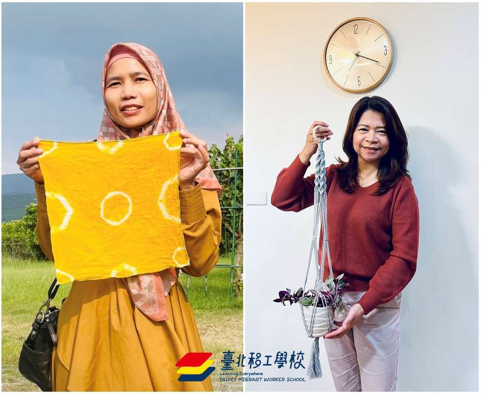 By organizing activities for locals and migrant workers to experience foreign cultures or explore the city they live in, locals have the opportunity to understand the culture and daily life of migrant workers' home countries. (Photo / Courtesy of Taipei City Government Department of Labor)