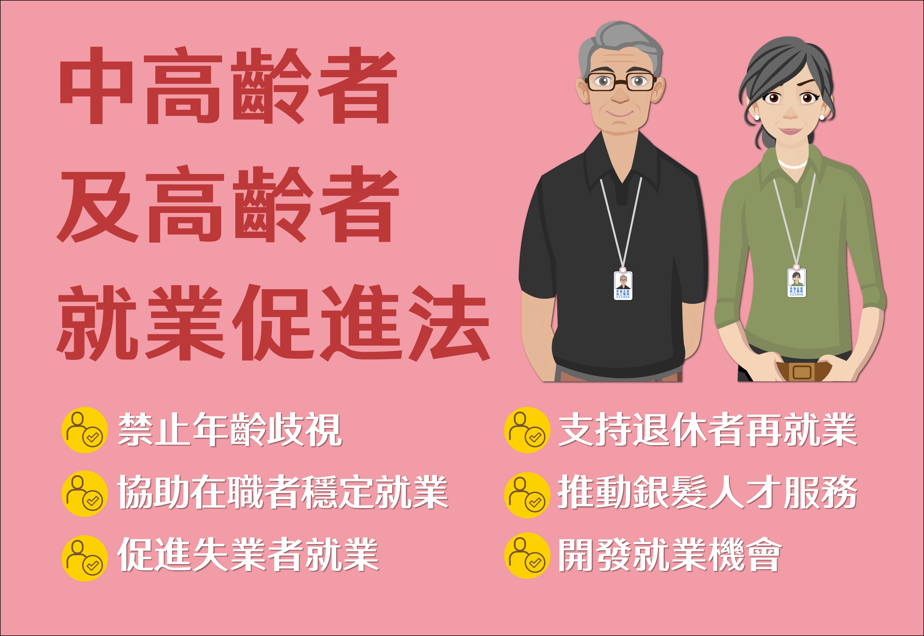 《中高齡者及高齡者就業促進法》修正條文三讀通過（圖 / 翻攝自勞動部官網）