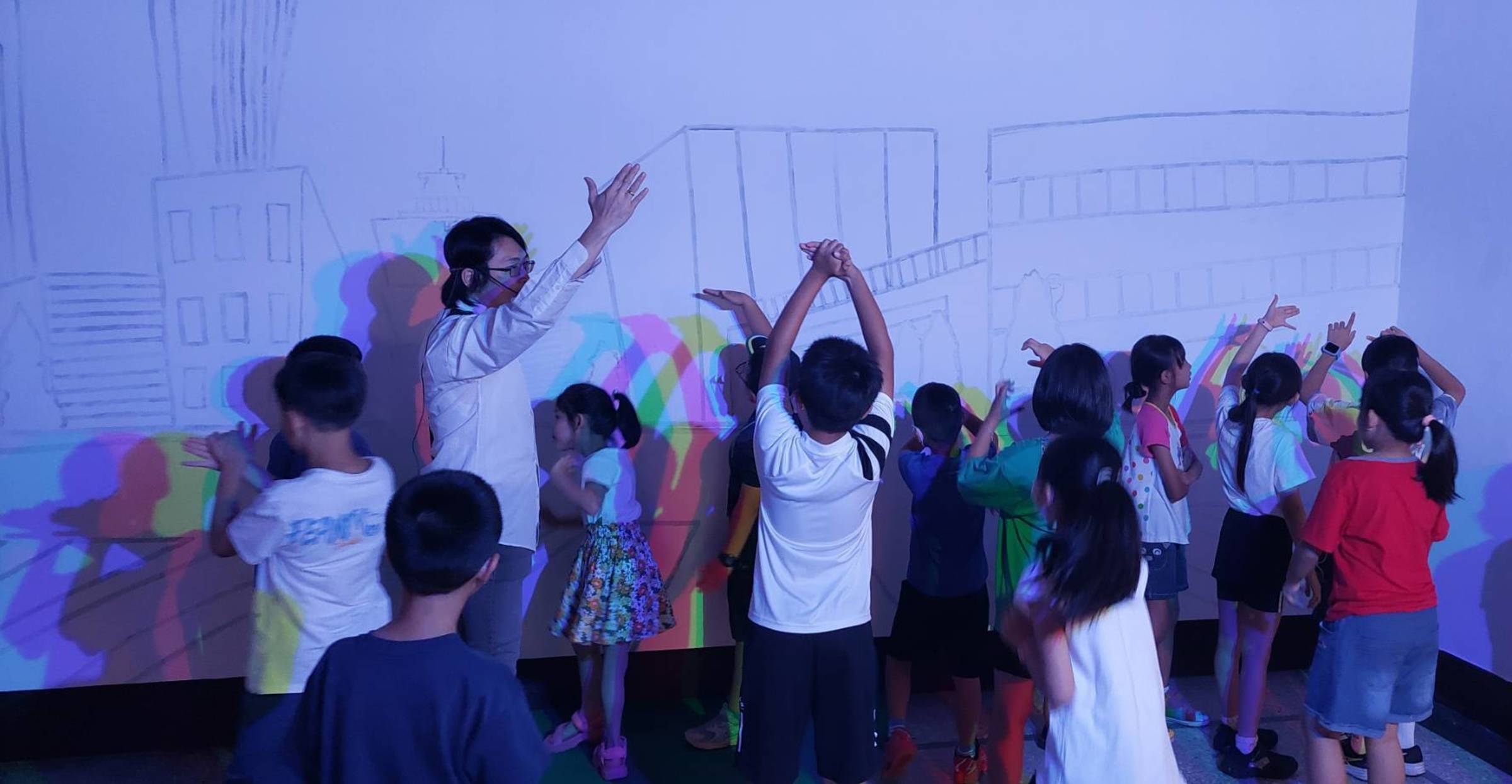 "My Art Classroom" is on display from now until September 22 at the National Taiwan Arts Education Center's 1st and 2nd Exhibition Halls. (Photo / Courtesy of the National Taiwan Arts Education Center)