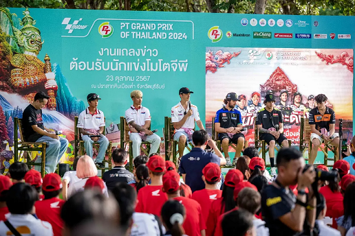 นักบิด MotoGP ร่วมถ่ายทำโปรโมทอีสาน สู่สายตาแฟนโลกความเร็ว 800 ล้านคน