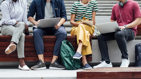 Transitioning to college can bring up feelings of both excitement and anxiety as students navigate new relationships and situations.  FreshSplash/E+/Getty Images