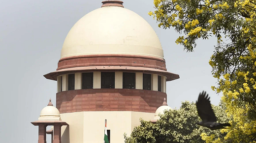 A view of the Supreme Court of India building, on March 21, 2021 in New Delhi, India.  Arvind Yadav/Hindustan Times/Getty Images