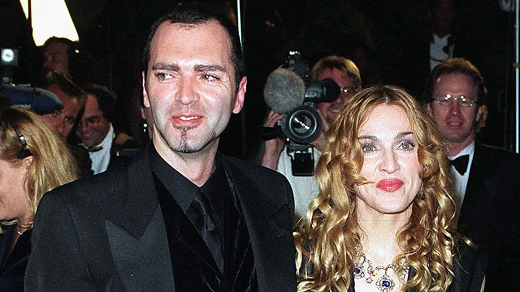 (From left) Christopher Ciccone and Madonna at the 1998 Vanity Fair Oscar Party at in West Hollywood. John Chaple/Getty Images