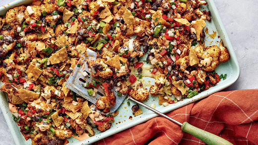 Come fall and winter, roasting can be a great way to make a delicious vegetable dish, especially ones you can snack on like Melty Mexican Cauliflower. Eva Kolenko