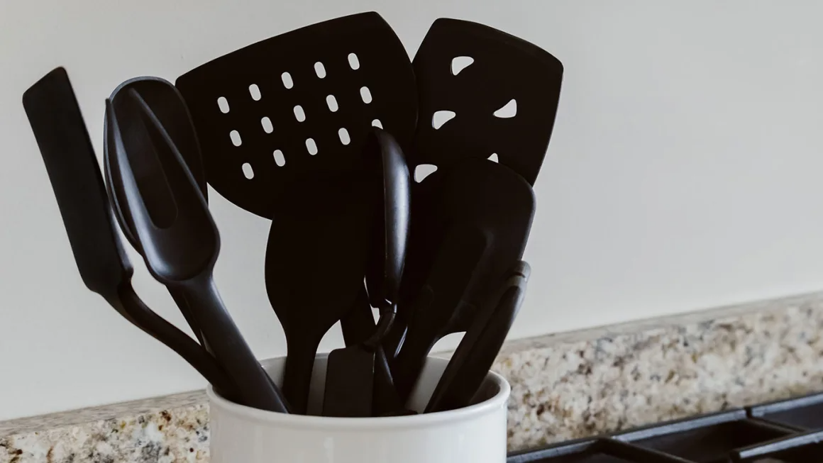 Black-colored plastics used in electronics are leaching flame retardants into kitchen utensils, toys and food containers, a new study found.  Grace Cary/Moment RF/Getty Images/File