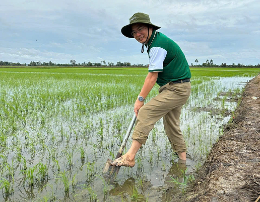 Anh Nguyễn Thái Việt Huy - chủ tịch hội đồng quản trị kiêm tổng giám đốc Công ty cổ phần đầu tư SATY HOLDING - Ảnh: SATY