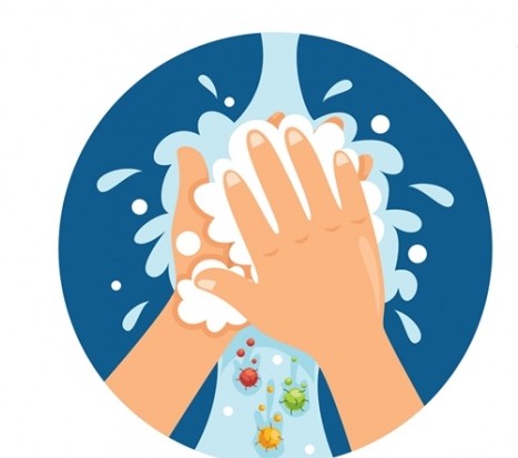 Eight tips for maintaining a germ-free environment. Image courtesy of Public Health Bureau of《健康2.0》.