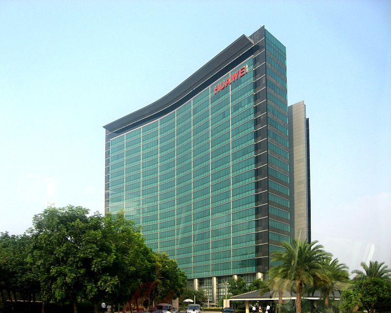 ((Huawei Technology in Shenzhen, China) for illustrative purpose only (Image courtesy of Wikipedia))
