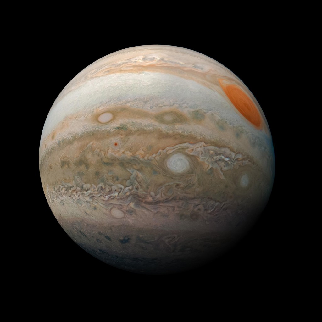 木星。（照片轉載自NASA 5月21日的臉書）