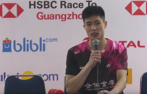 Chou Tien-chen pebulu tangkis Taiwan yang berhasil memenangkan kejuaraan Indonesia Open 2019 (sumber: Youtube)