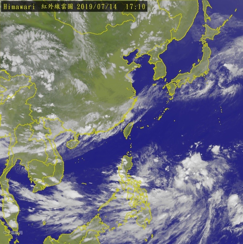 This year's No. 5 typhoon “Danas” will fastest form tonight (Source CWB)