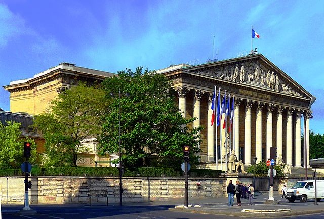 France National Assembly Hall (source: Wikipedia)