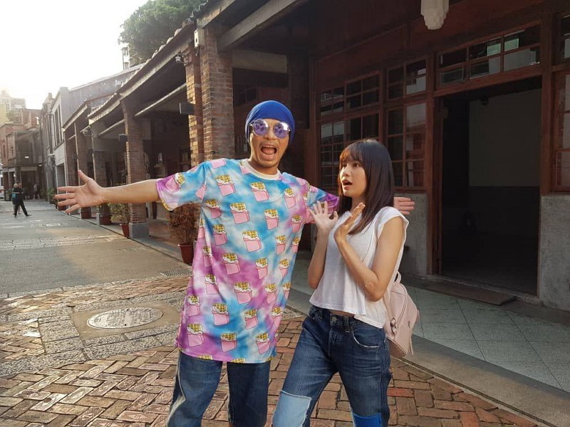 Namewee (left) and Boon Hui Lu (Taipei City photo)