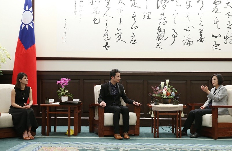 President Tsai calls design important source of national competitiveness.