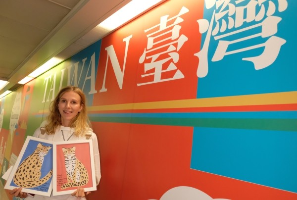 Russian artist who created leopard cat designs for TRA train arrives in Taiwan