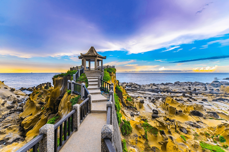 The event at Heping Island Park in Keelung will see a catwalk lead down to the seashore and show off the area's natural beauty