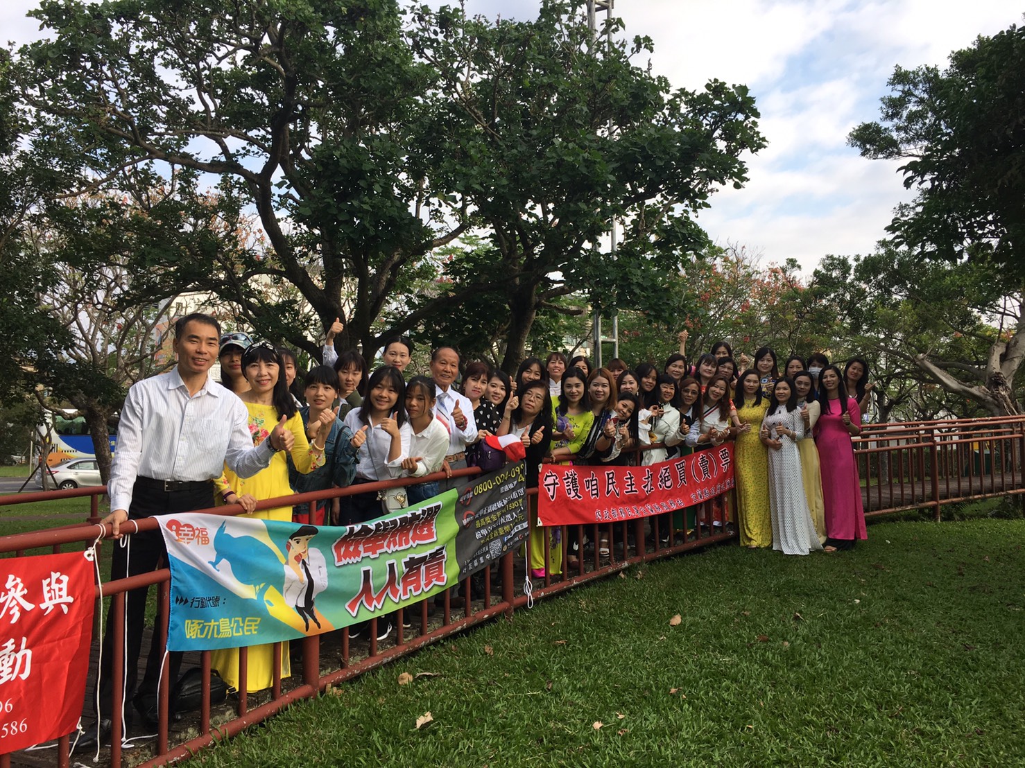 移民署向宜蘭新住民姊妹宣導當前重要政策(移民署宜蘭服務站提供)