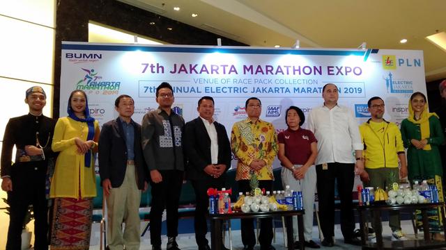 Ribuan Peserta Mancanegara Ramaikan Jakarta maraton 2019