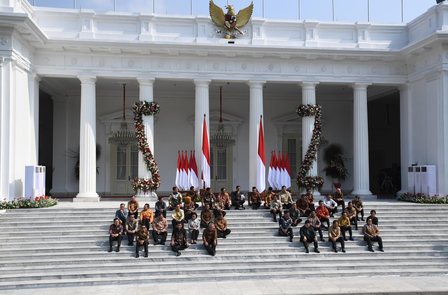 Daftar Menteri Kabinet Jokowi II Indonesia 