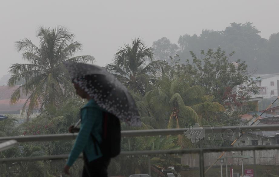 hujan bakal akhiri kebakaran (sumber: h.metro)