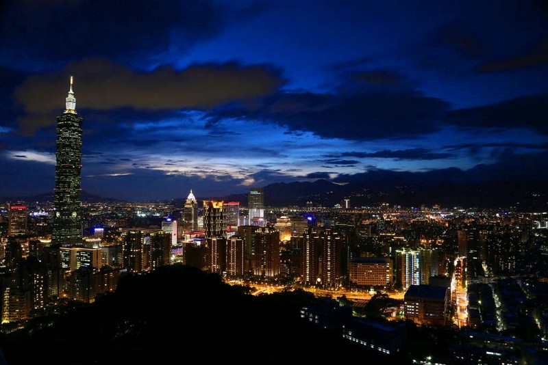 Night view of Taipei (Travel Taipei website photo)