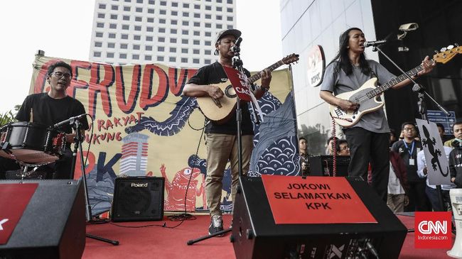 Masalah KPK didukung Efek Rumah Kaca (poto dari CnnIndonesia)