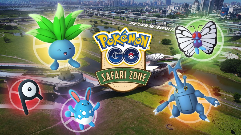 Nearly 10,000 Pokémon trainers descend on New Taipei in morning for start of Pokémon GO Safari Zone event