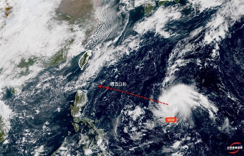 New typhoon could bring rain to northern, eastern Taiwan as soon as Thursday