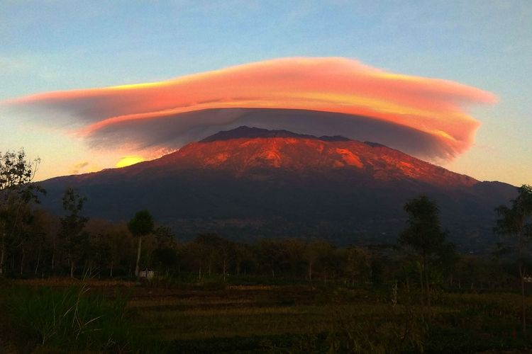 indahnya gunung lawu dipagi hari(foto:kompas)