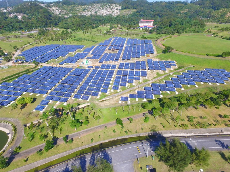 Landfill-turned energy farm (Taipei City Department of Environmental Protection photo)