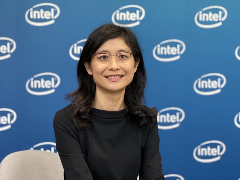 Intel Sales and Marketing Group General Manager Wang Jia-hui (By Central News Agency)