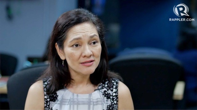 Senator Risa Hontiveros asks the Senate to conduct an inquiry into the potential threat of China shutting off the Philippines' supply of electricity Photo by Rappler.