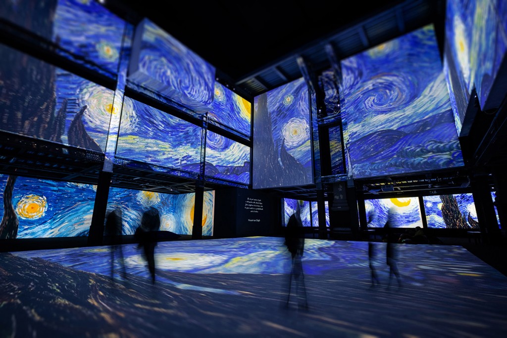 'Van Gogh Alive' immersive art expo coming to Taipei in January, Kaohsiung in April.(Photo by JUSTLIVE)