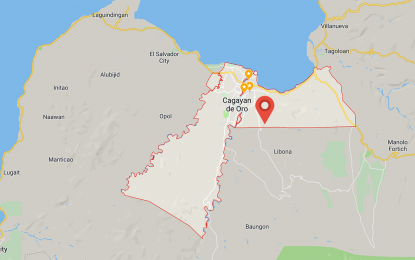 Google map of Cagayan de Oro City. Photograph: PNA