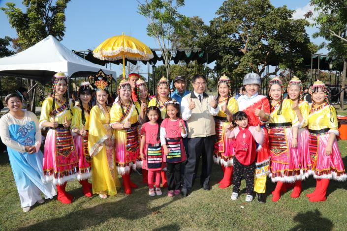 內政部移民署與臺南市政府合作「新光閃南瀛、幸福耀臺灣」慶祝活動(翻攝自臺南市政府網站)