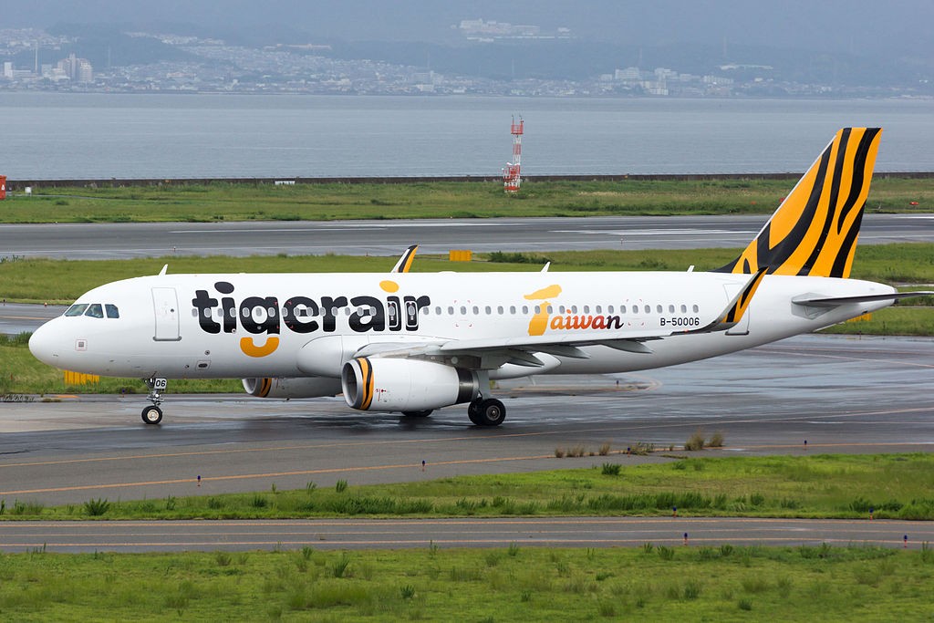 Tigerair Taiwan to cooperate with Jetstar (photo by lasta29). (Wikimedia Commons photo)
