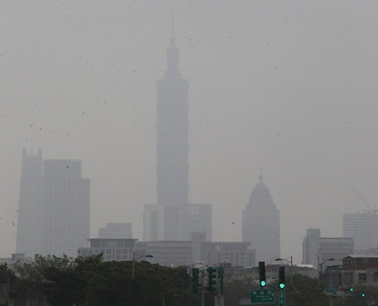 Taiwan expects worsening air pollution Thursday