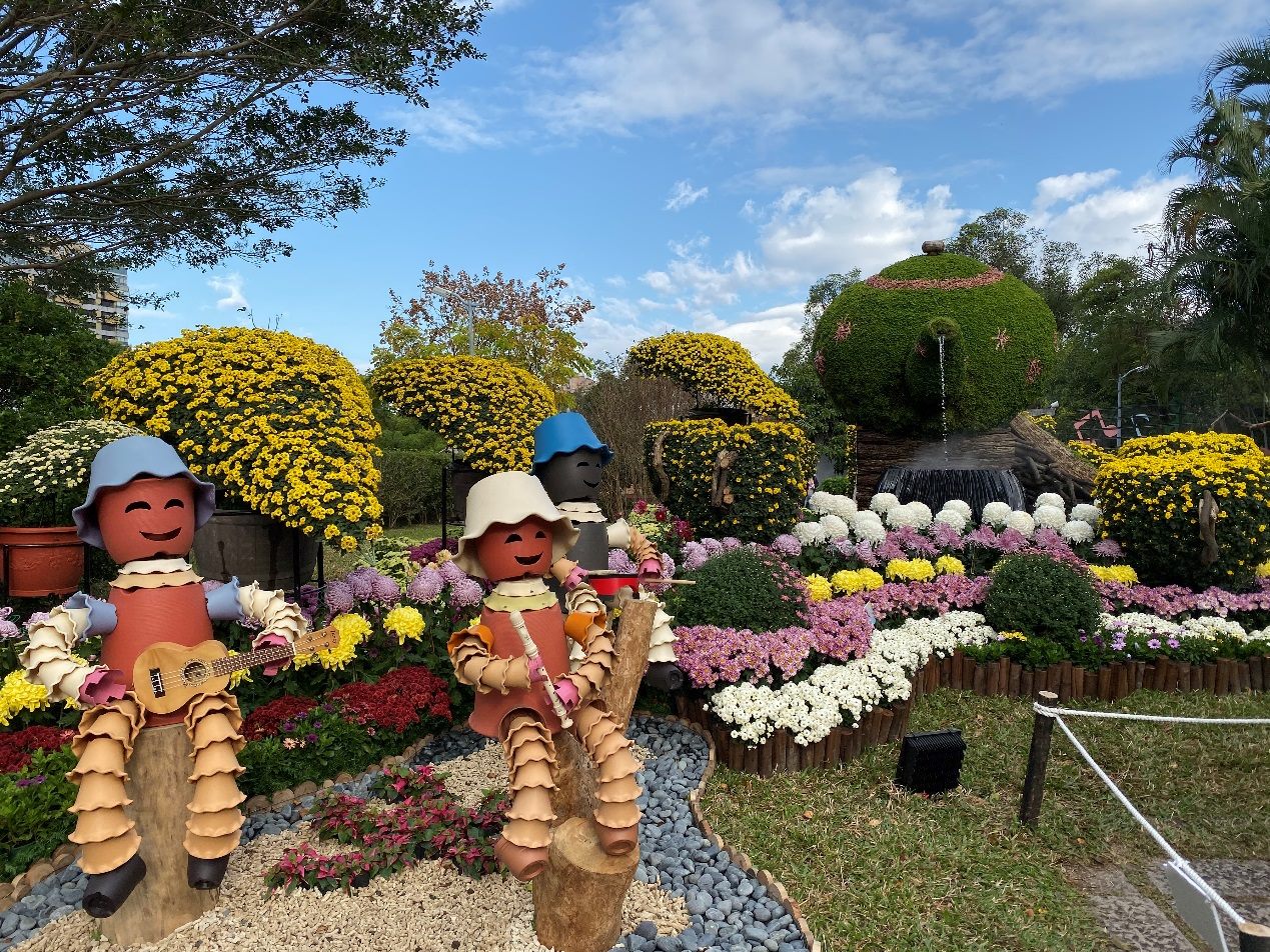 Hình ảnh tại Triển lãm Shilin Residence Chrysanthemum Show 2019