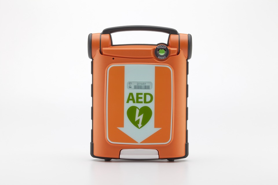 ไต้หวันเตรียมติดตั้งเครื่อง AED ในสถานที่สาธารณะเพิ่ม เพื่อลดการเสียชีวิตจากภาวะหัวใจวาย (ภาพจาก pixabay)