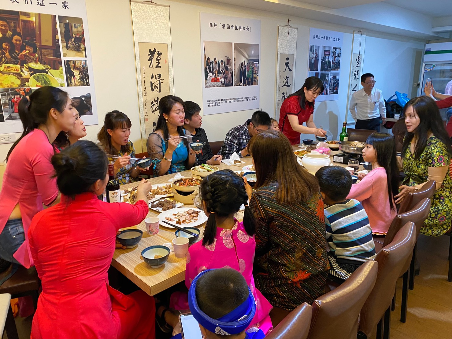 「蘭陽新住民圍爐趣」活動照(四)。(移民署北區事務大隊宜蘭縣服務站提供)