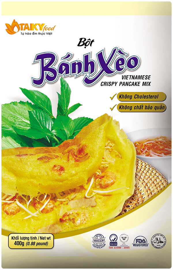 Bột đỗ bánh xèo Việt Nam