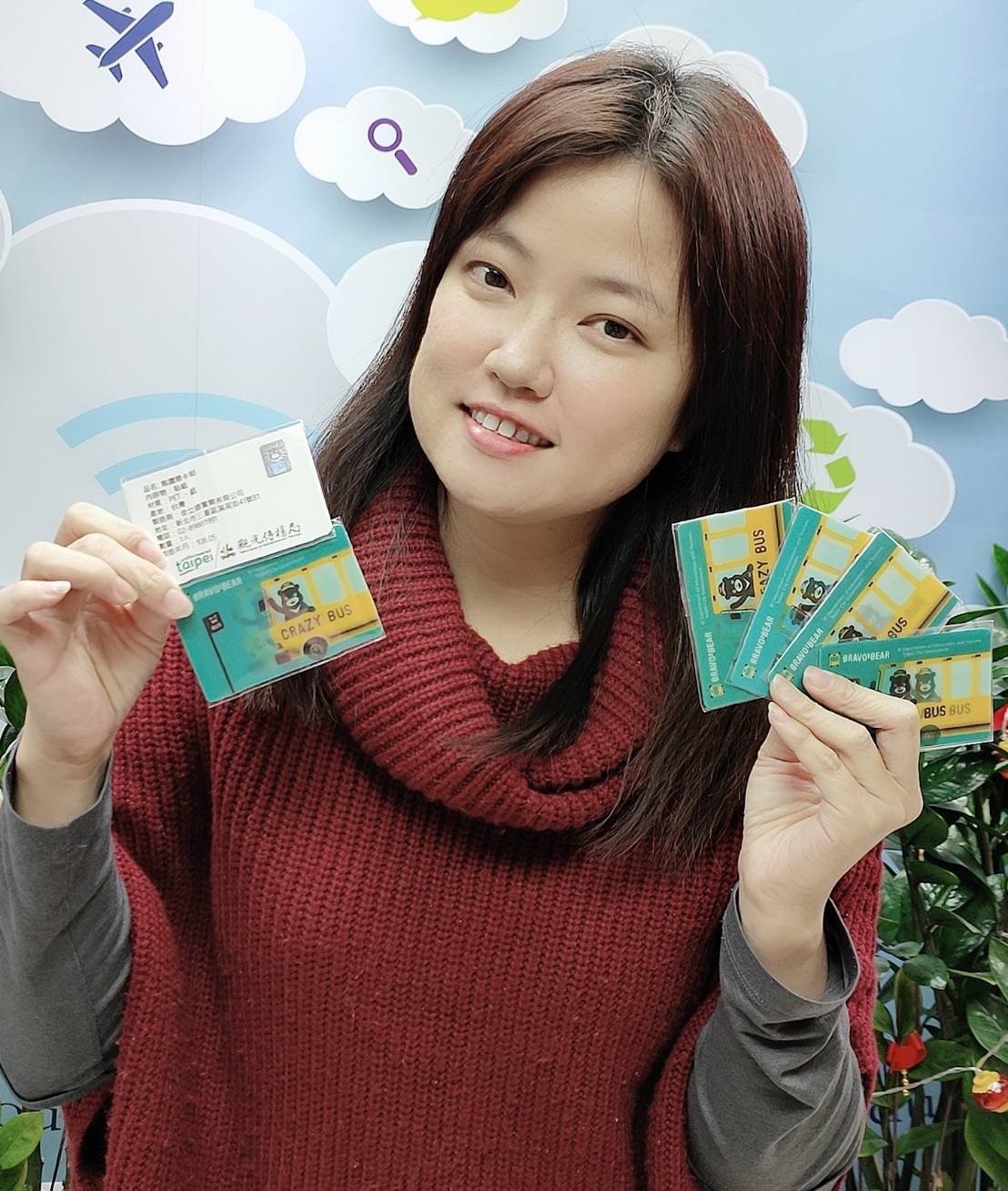 Bravo EasyCard Sticker. Source: Department of Information and Tourism, Taipei City Government