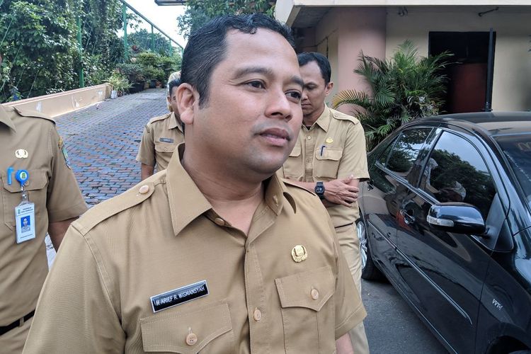 Wali Kota Tangerang Arief Wismansyah saat ditemui di Kantor Dinas Kesehatan Kota Tangerang