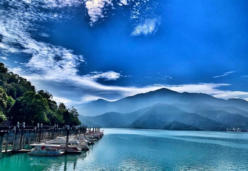 Sun Moon Lake in central Taiwan (Facebook, @time.for.taiwan photo)