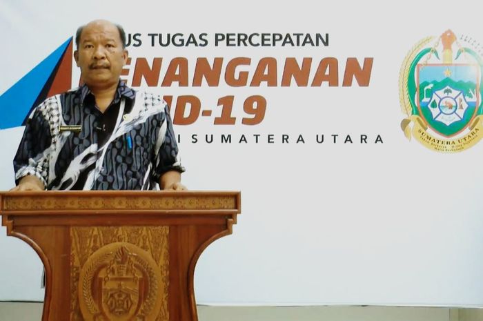 Kepala Dinas Tenaga Kerja Provinsi Sumatra Utara, Harianto Butarbutar ( Sonora Medan)