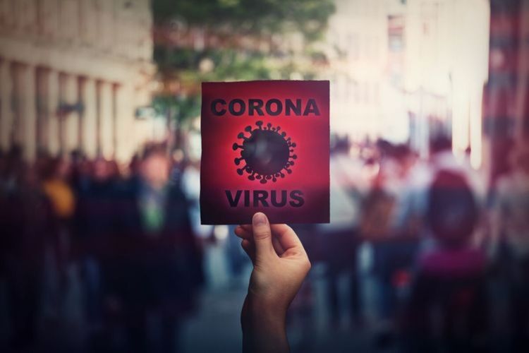 Ilustrasi virus corona (Covid-19) (SHUTTER STOCK)