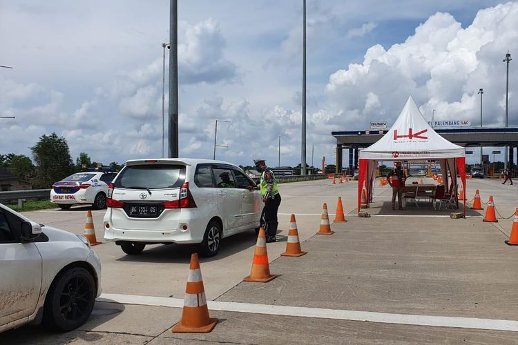 Volume trafik menjelang dan selama Idul Fitri 2020 mengalami penurunan dibandingkan periode yang sama pada tahun sebelumnya. (Dok. Hutama Karya)