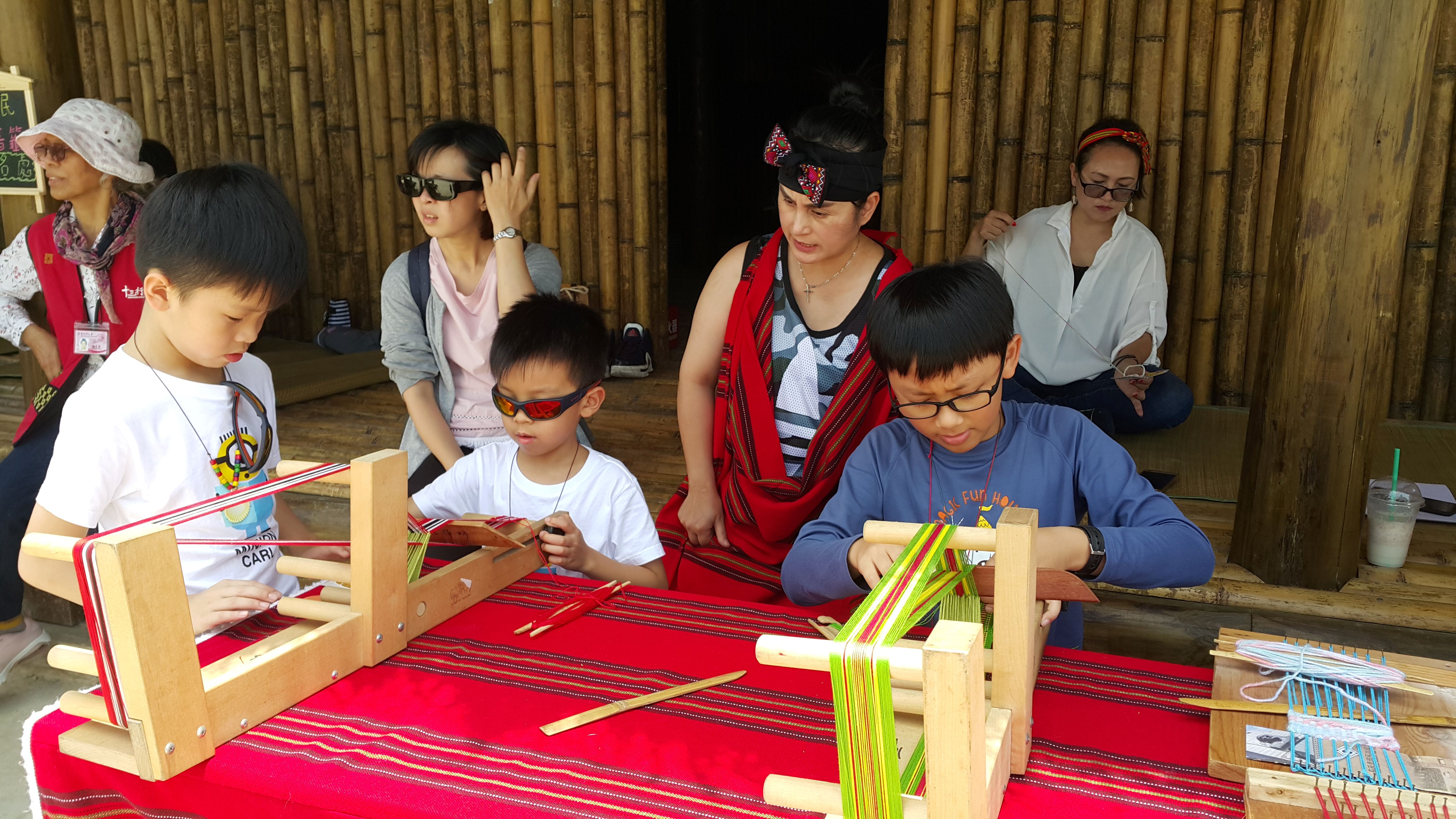 新北考古公園內的竹造干欄屋，充滿南島風情。(圖片來源：新北市政府)