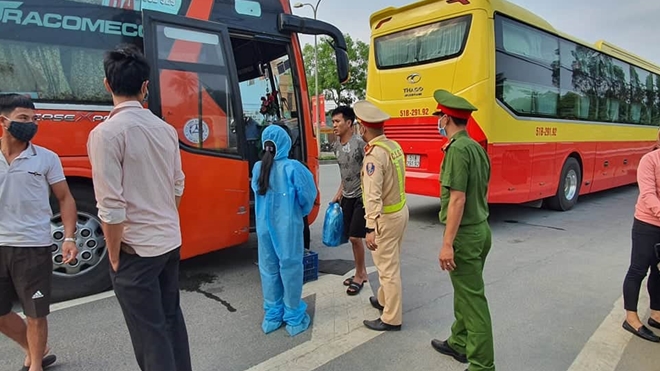 Đà Nẵng dừng toàn bộ hoạt động xe buýt nội thành trên địa bàn thành phố và các tuyến xe buýt liên tỉnh liền kề (ảnh: cand